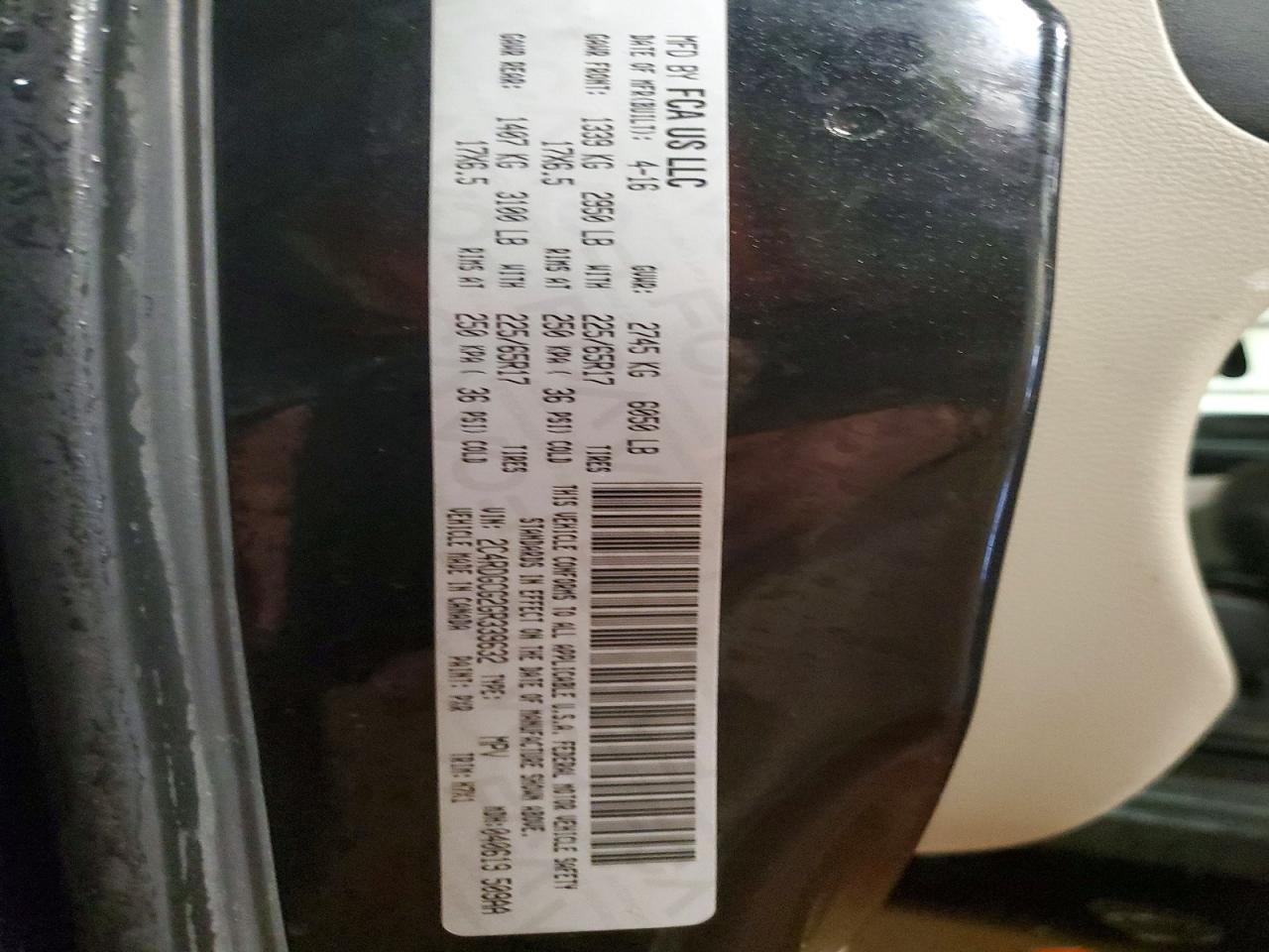 2016 Dodge Grand Caravan Sxt - zdjęcie 13