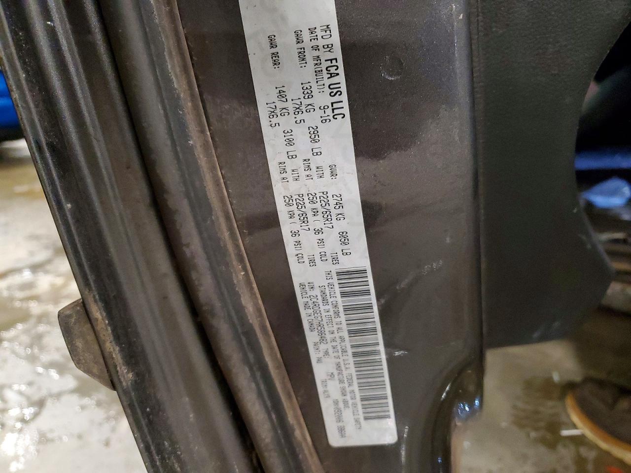 2017 Dodge Grand Caravan Gt - zdjęcie 13