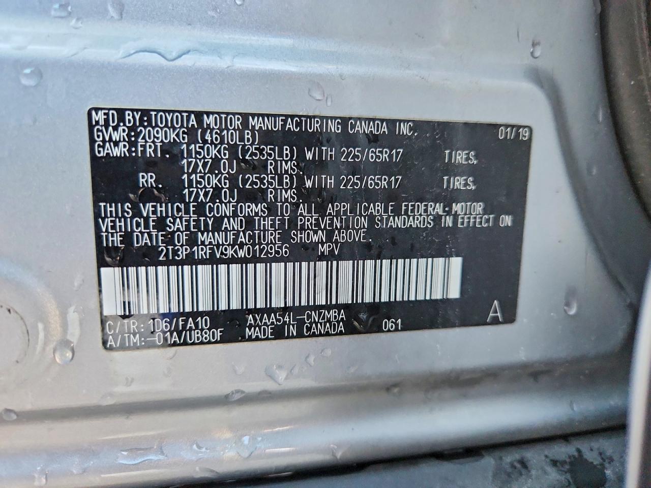 2019 Toyota Rav4 Xle - zdjęcie 14