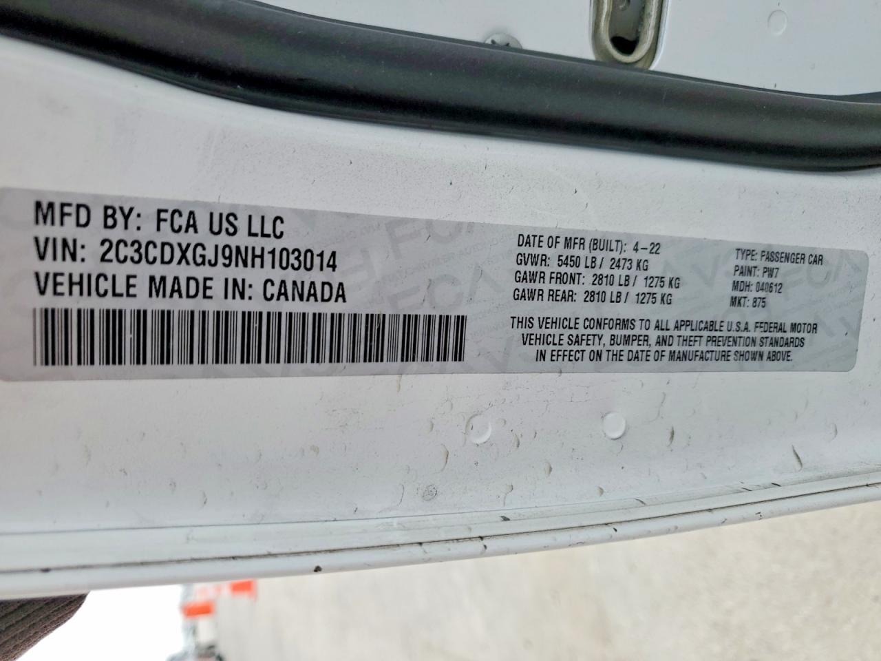 2022 Dodge Charger Scat Pack - zdjęcie 13