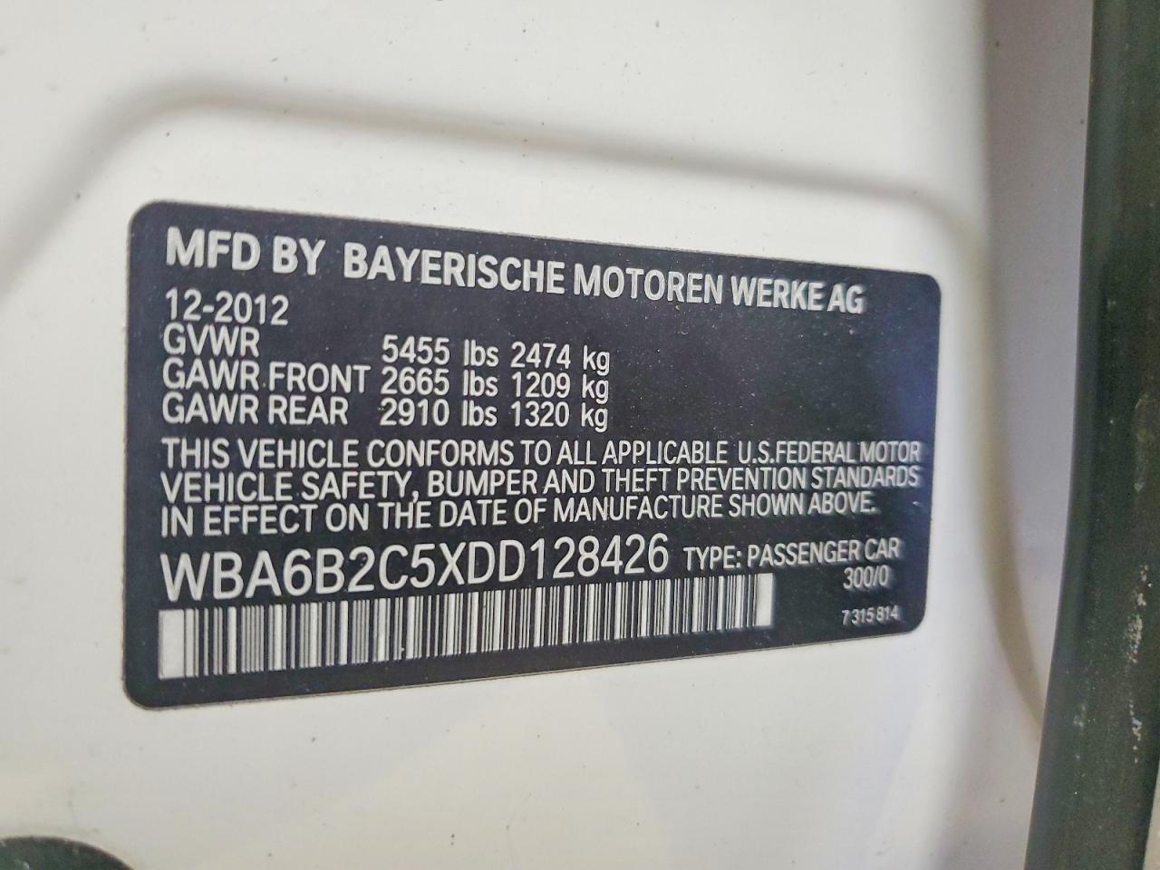 2013 BMW 650 I - zdjęcie 12