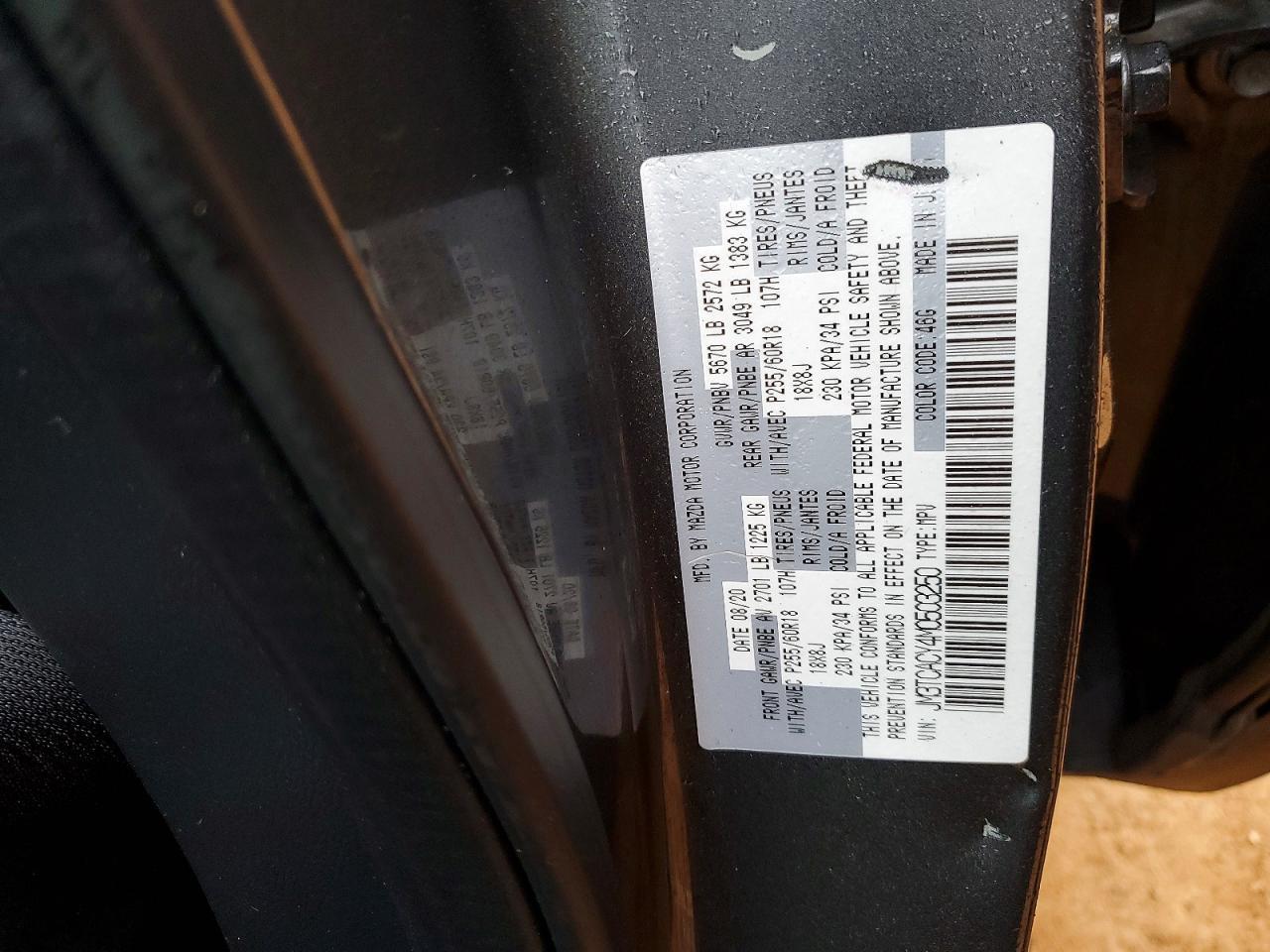 2021 Mazda Cx-9 Touring - zdjęcie 13