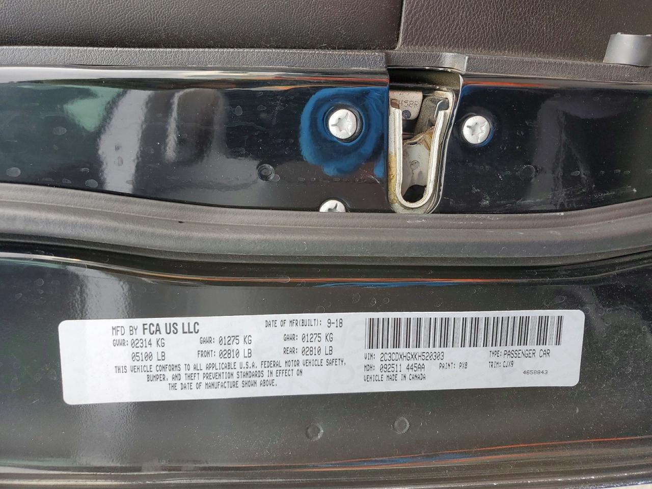 2019 Dodge Charger Gt - zdjęcie 12