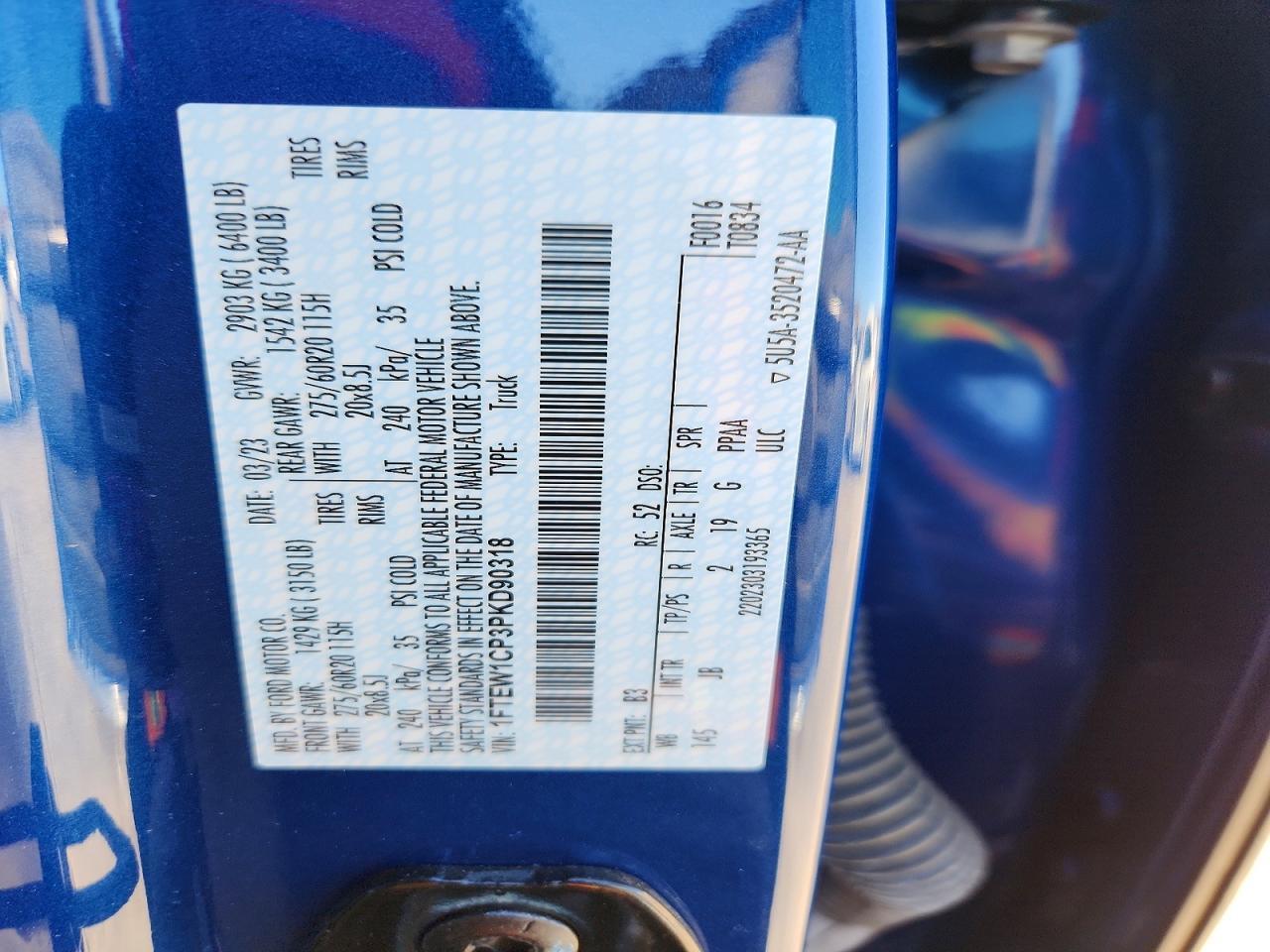 2023 Ford F150 Supercrew - zdjęcie 12