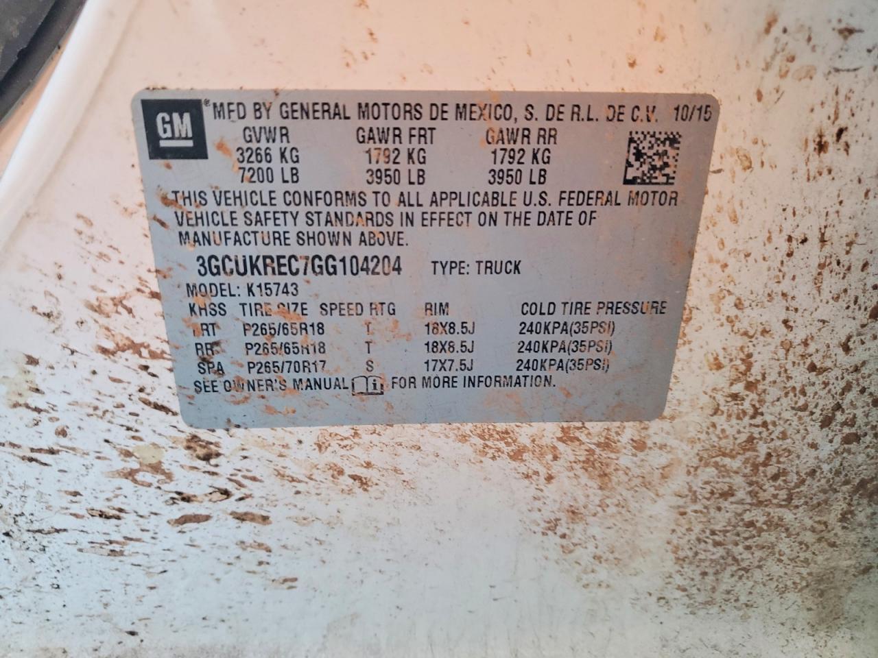 2016 Chevrolet Silverado K1500 Lt - zdjęcie 12