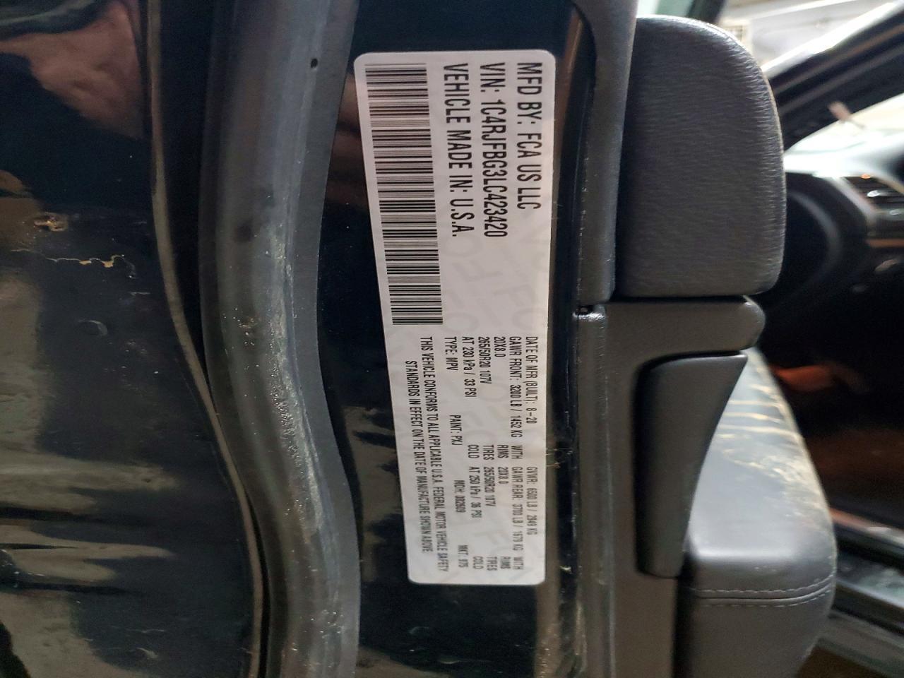 2020 Jeep Grand Cherokee Limited - zdjęcie 13