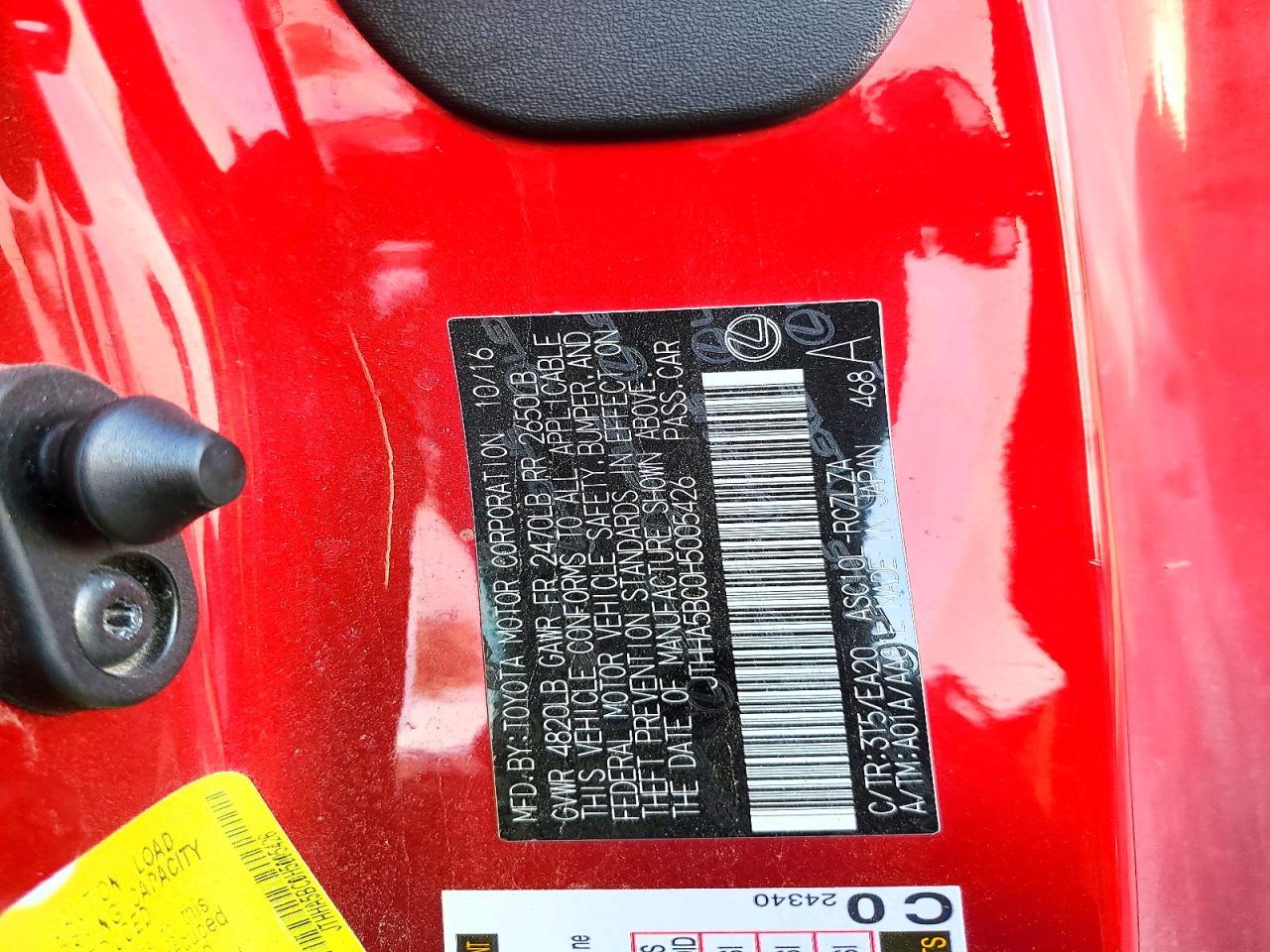 2017 Lexus Rc 200T - zdjęcie 13