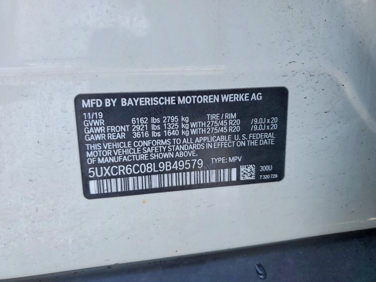 2020 BMW X5 xDrive40I - zdjęcie 12