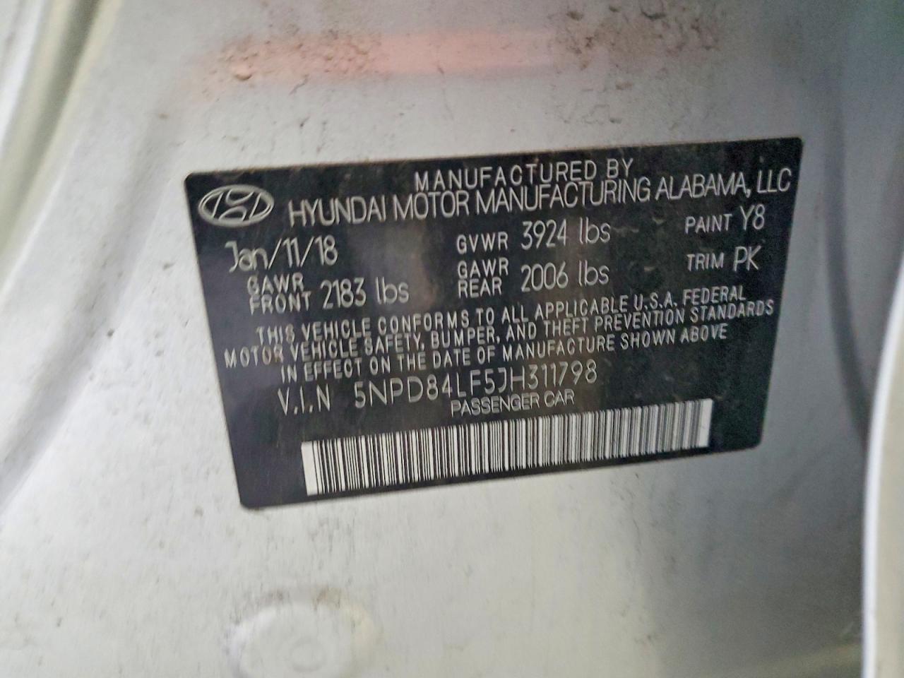 2018 Hyundai Elantra Sel - zdjęcie 12