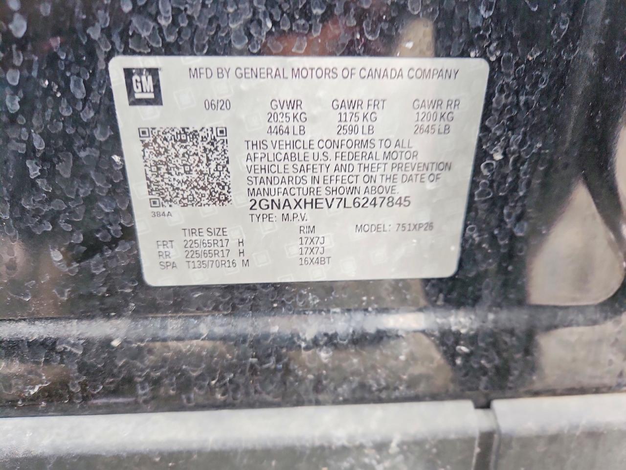 2020 Chevrolet Equinox Ls - zdjęcie 12