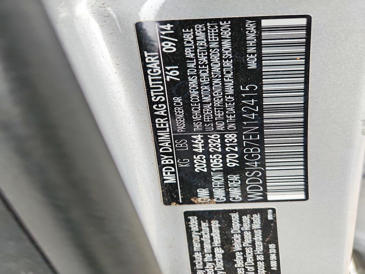 2014 Mercedes-Benz Cla 250 4Matic - zdjęcie 12