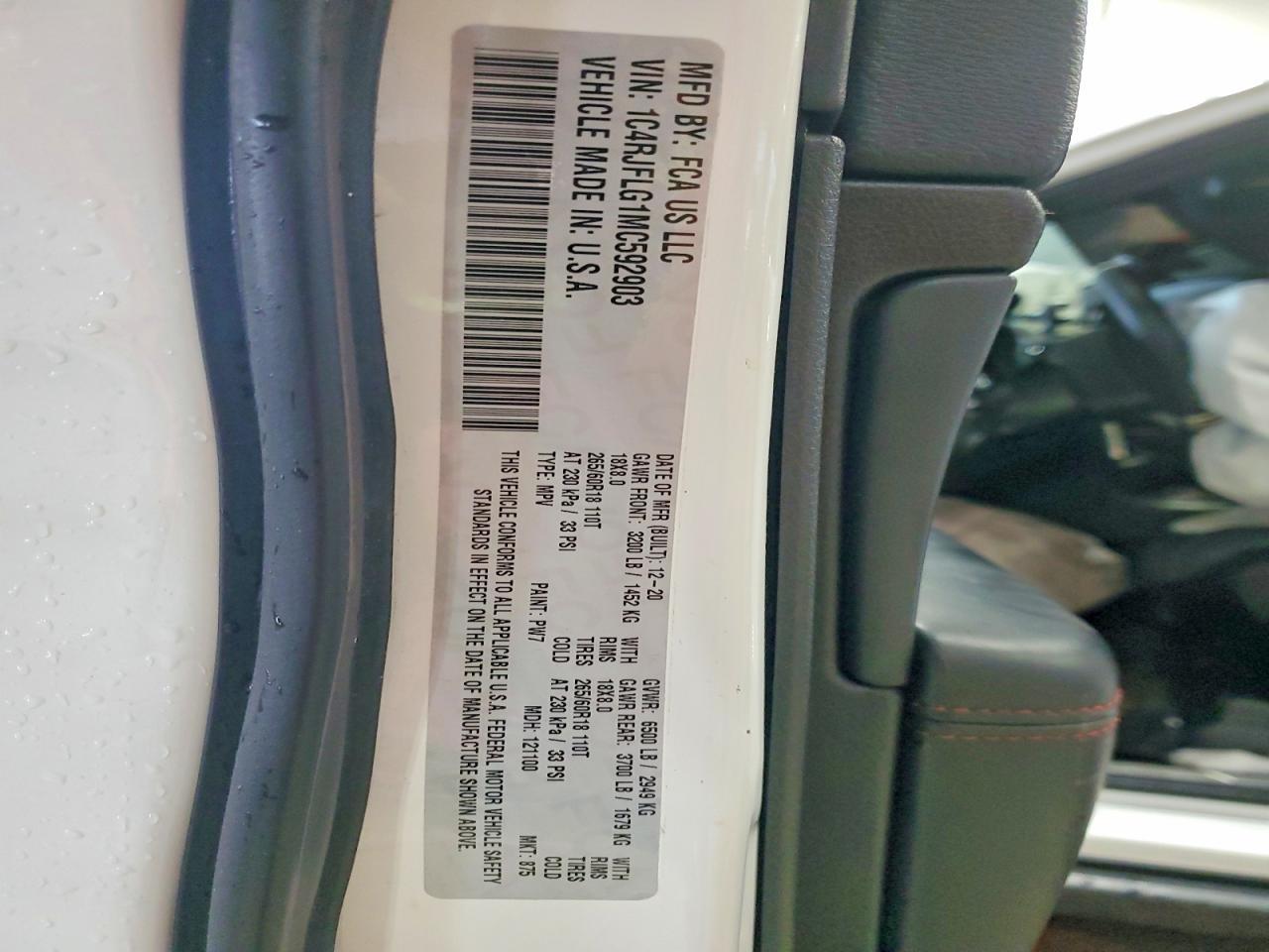 2021 Jeep Grand Cherokee Trailhawk - zdjęcie 13