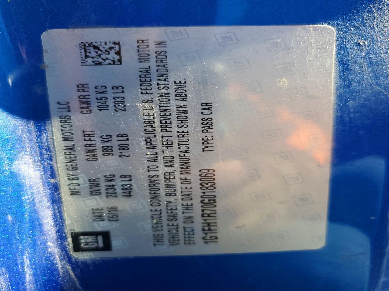 2016 Chevrolet Camaro Ss - zdjęcie 12