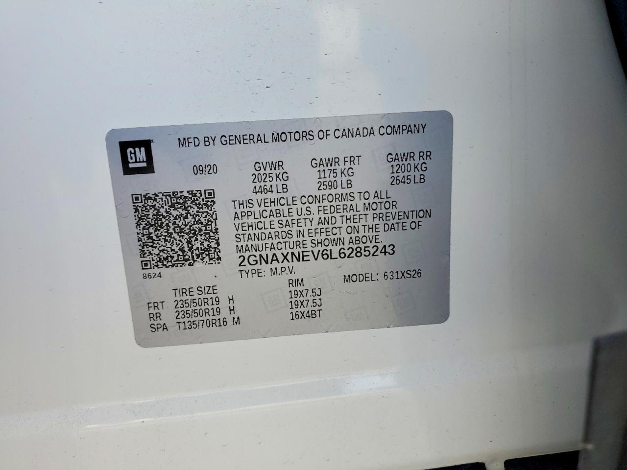 2020 Chevrolet Equinox Premier - zdjęcie 13