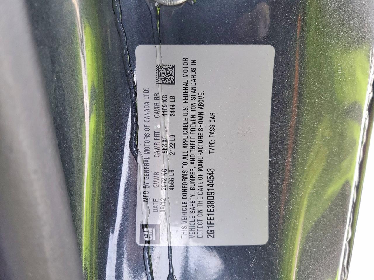 2013 Chevrolet Camaro Ls - zdjęcie 13