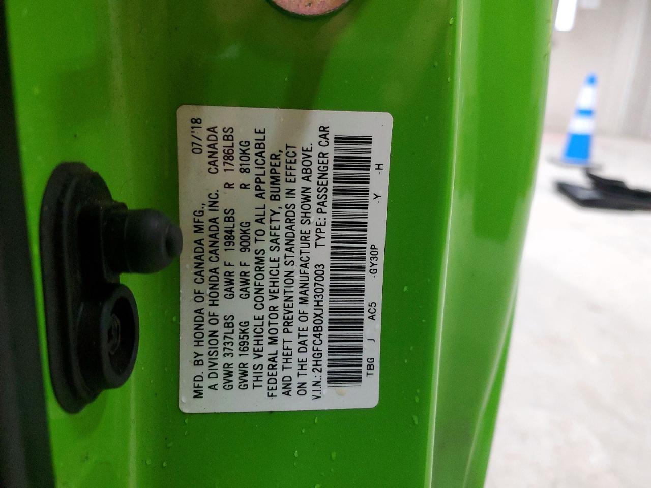 2018 Honda Civic Lx - zdjęcie 12