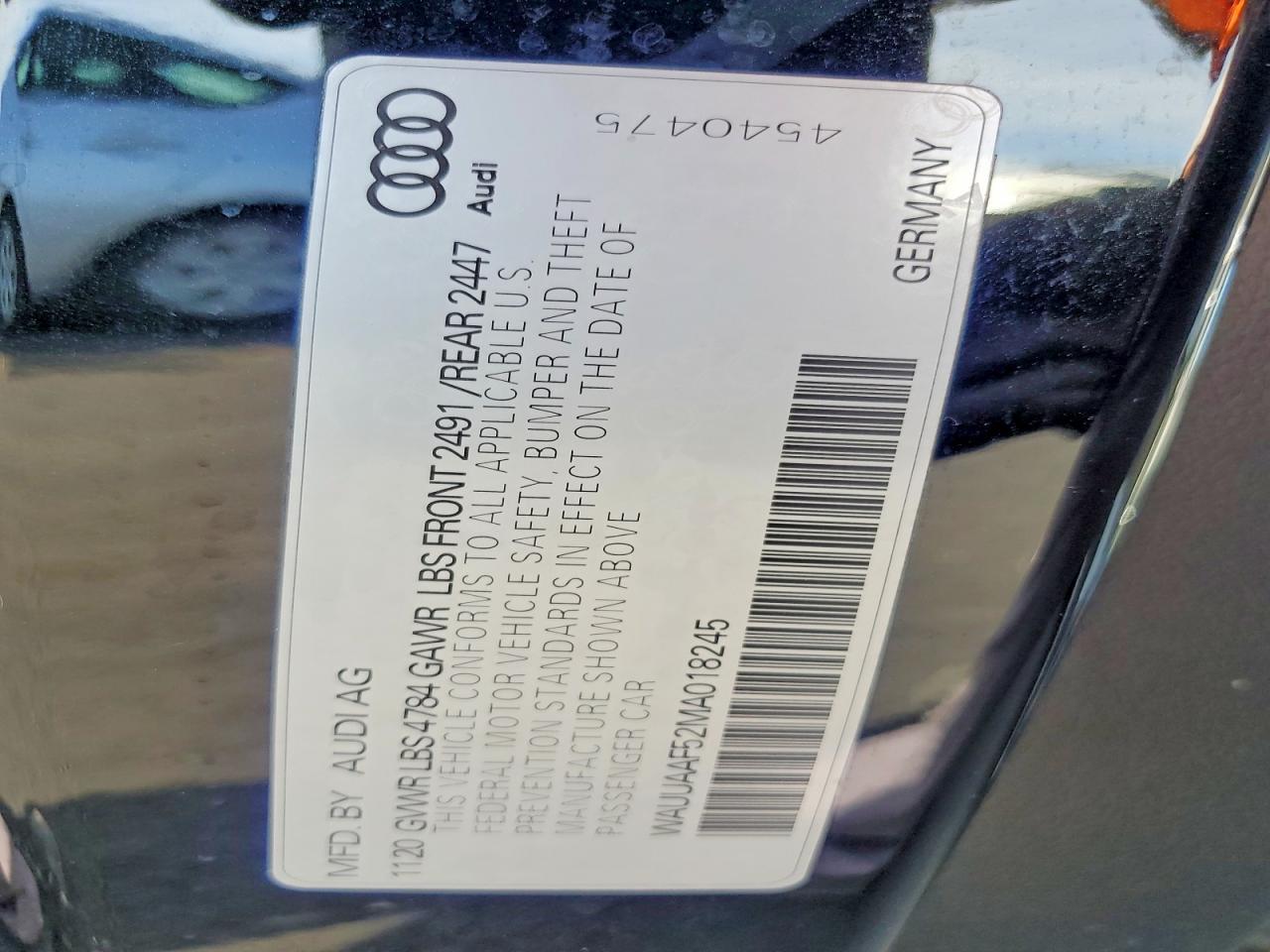 2021 Audi A5 Prestige 45 - zdjęcie 12