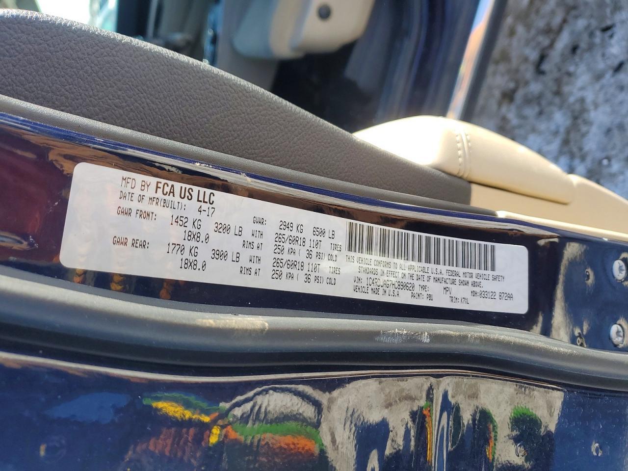 2017 Dodge Durango Sxt - zdjęcie 13