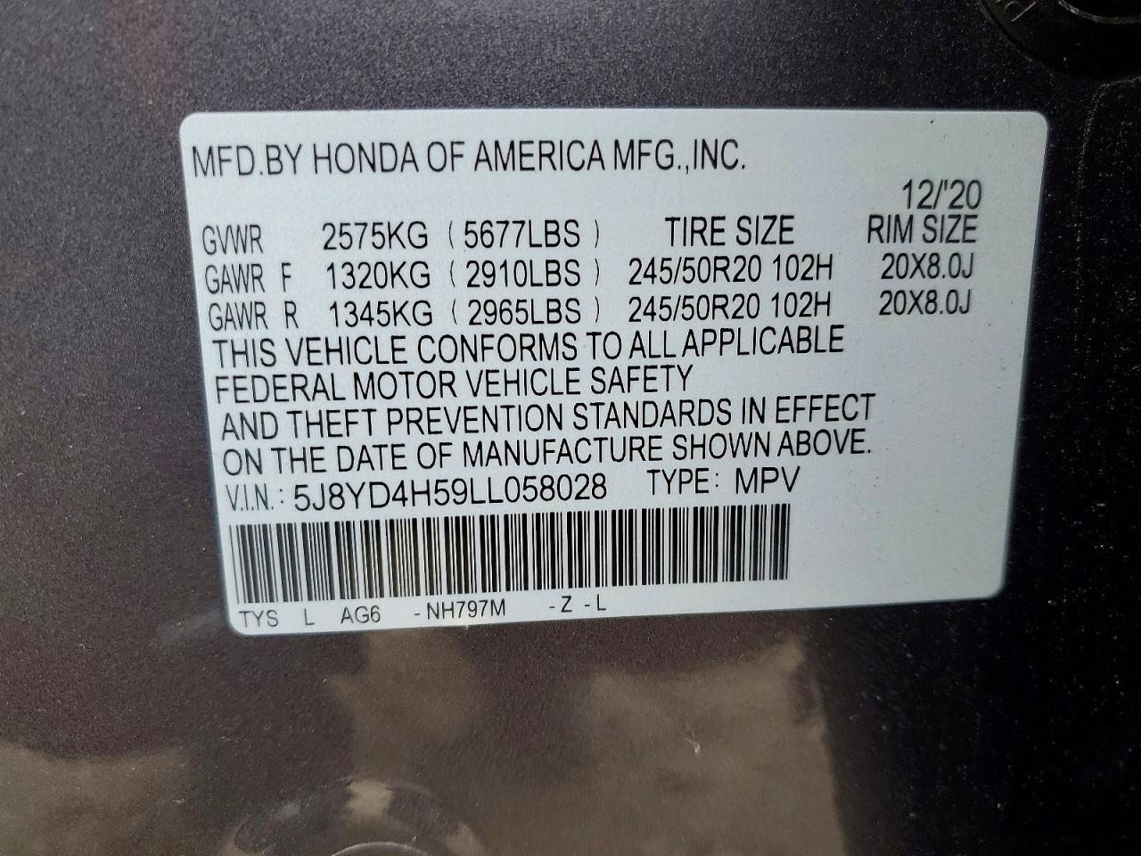 2020 Acura Mdx Technology - zdjęcie 14
