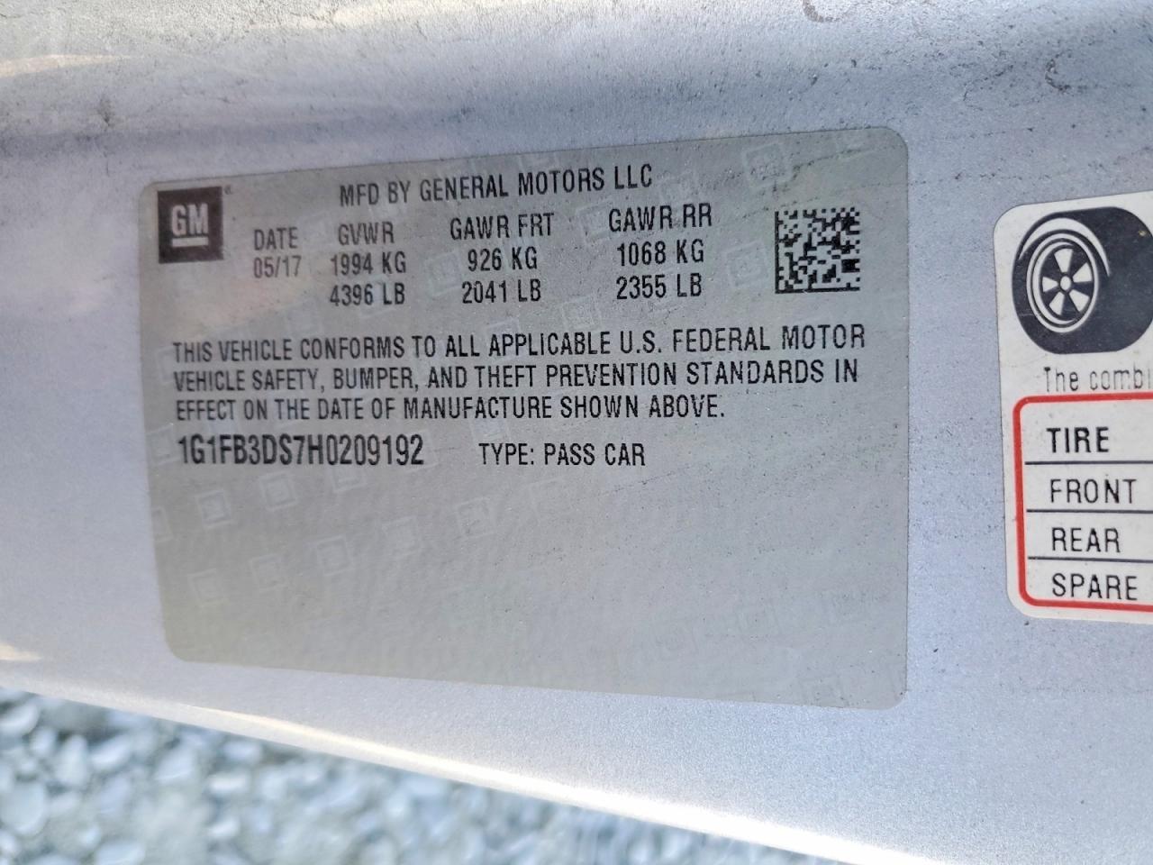 2017 Chevrolet Camaro Lt - zdjęcie 12