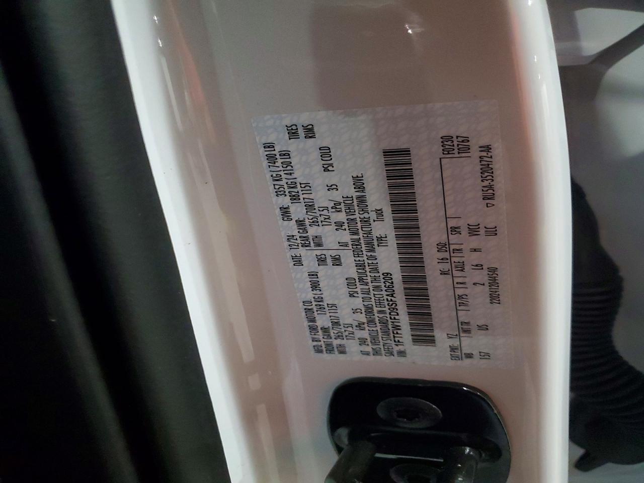 2025 Ford F150 Xl - zdjęcie 12