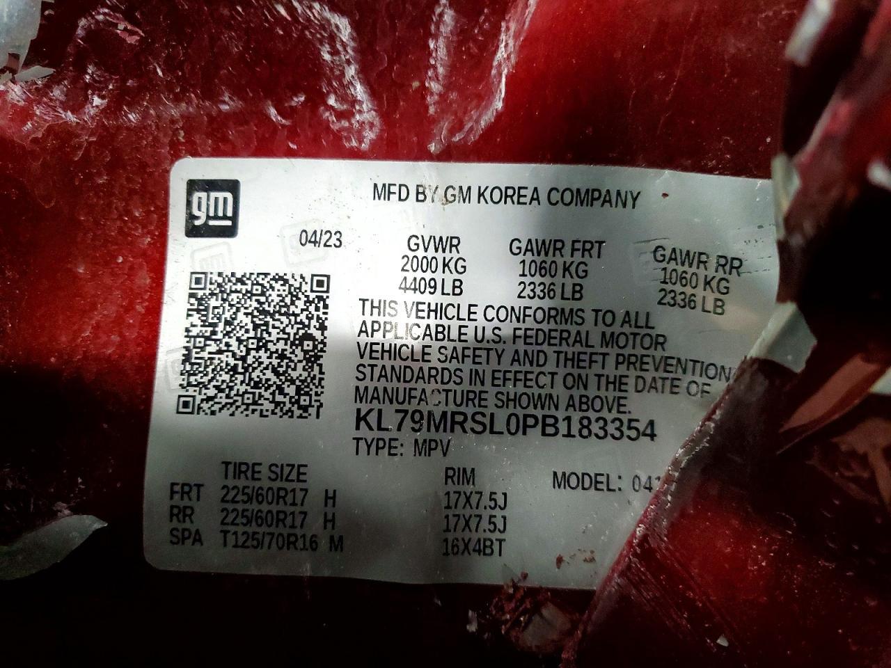 2023 Chevrolet Trailblazer Lt - zdjęcie 12