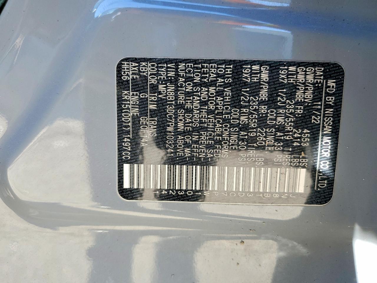 2023 Nissan Rogue Platinum - zdjęcie 13