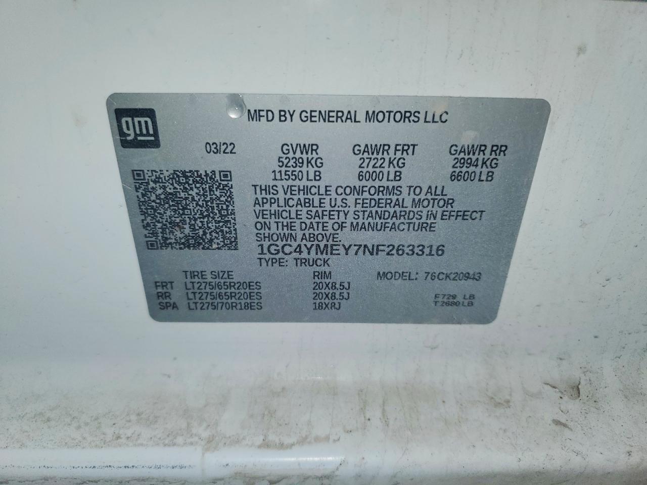 2022 Chevrolet Silverado K2500 Custom - zdjęcie 12