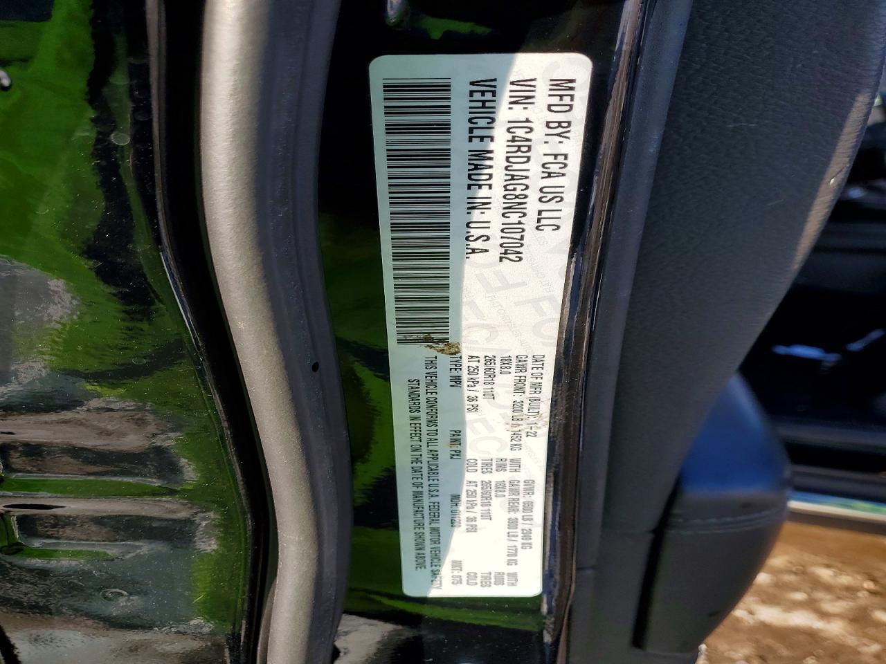 2022 Dodge Durango Sxt - zdjęcie 13