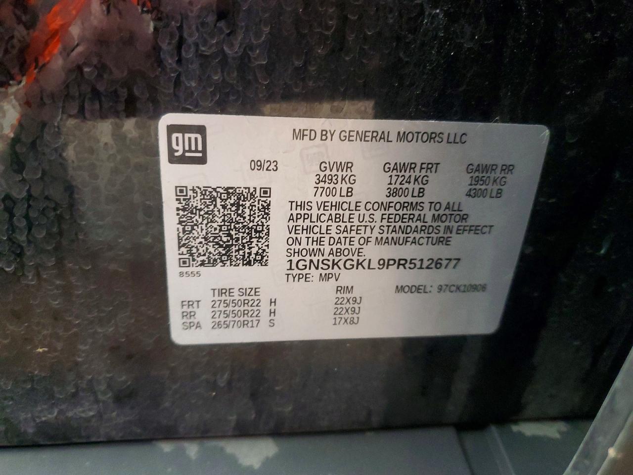 2023 Chevrolet Suburban K1500 High Country - zdjęcie 13