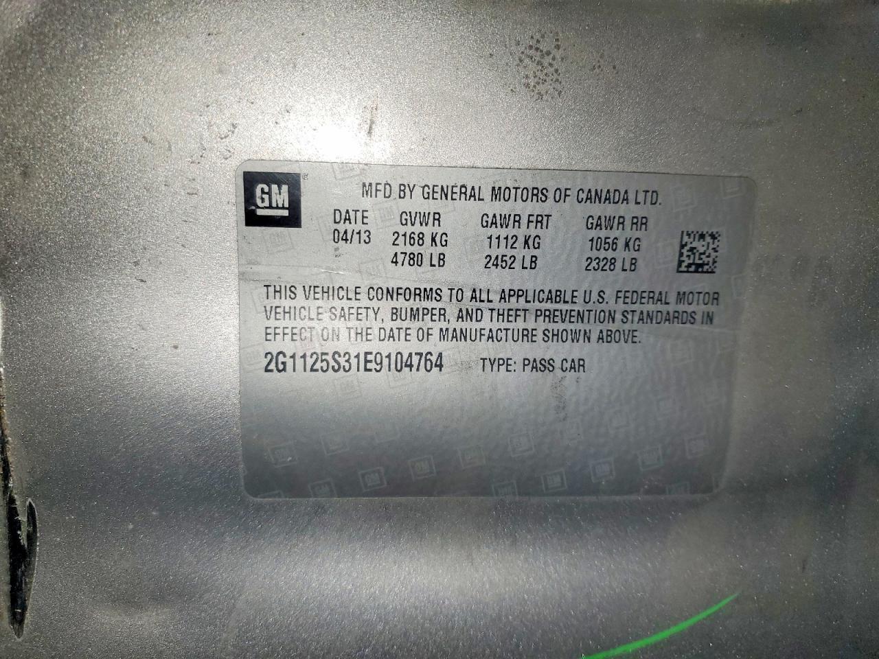 2014 Chevrolet Impala Lt - zdjęcie 12