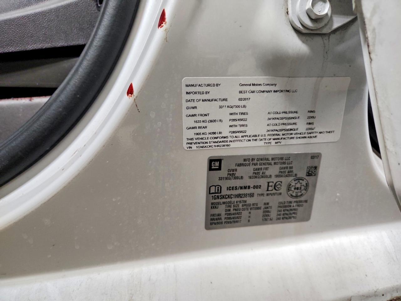 2017 Chevrolet Tahoe K1500 Premier - zdjęcie 14