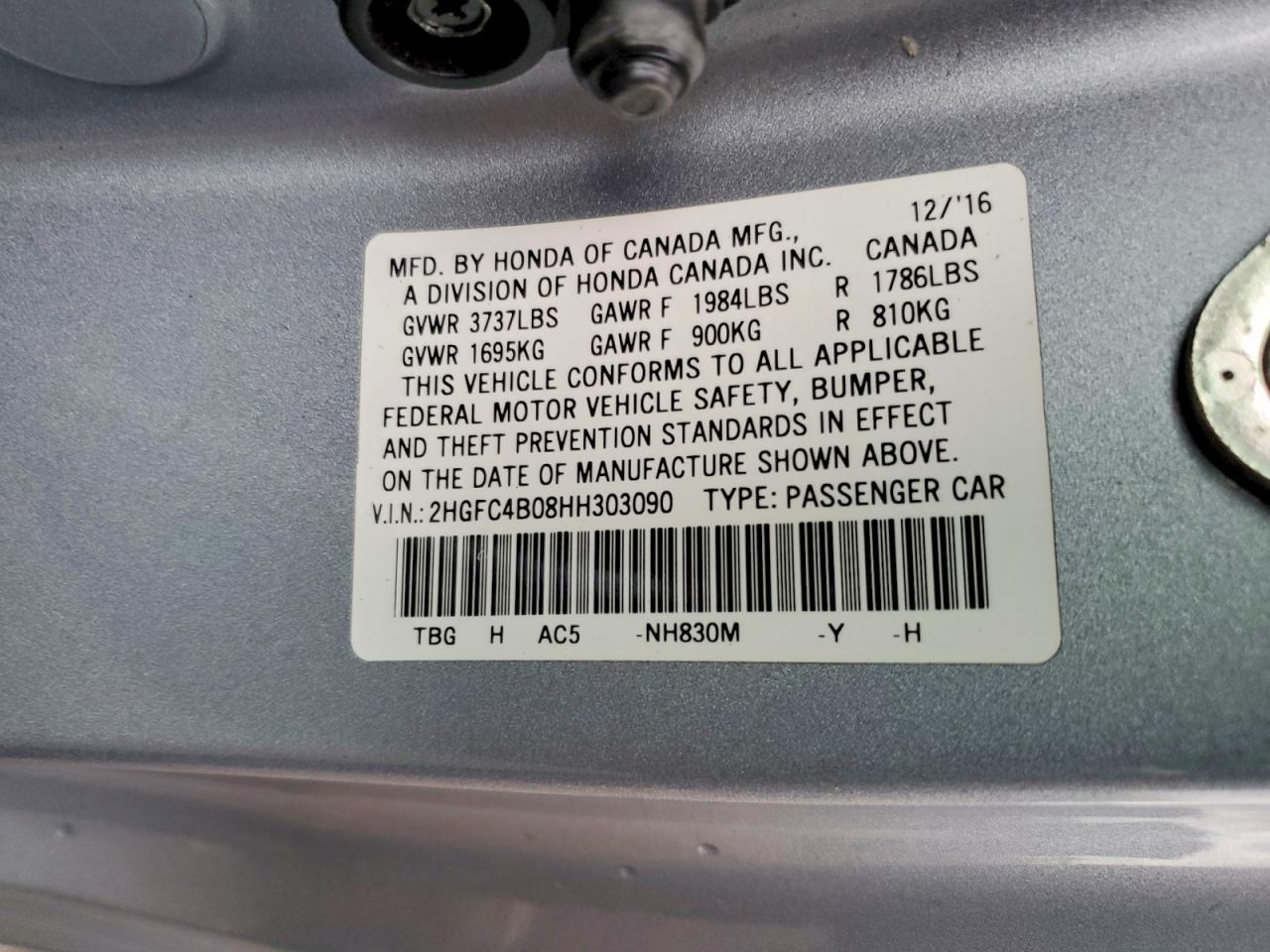 2017 Honda Civic - zdjęcie 13