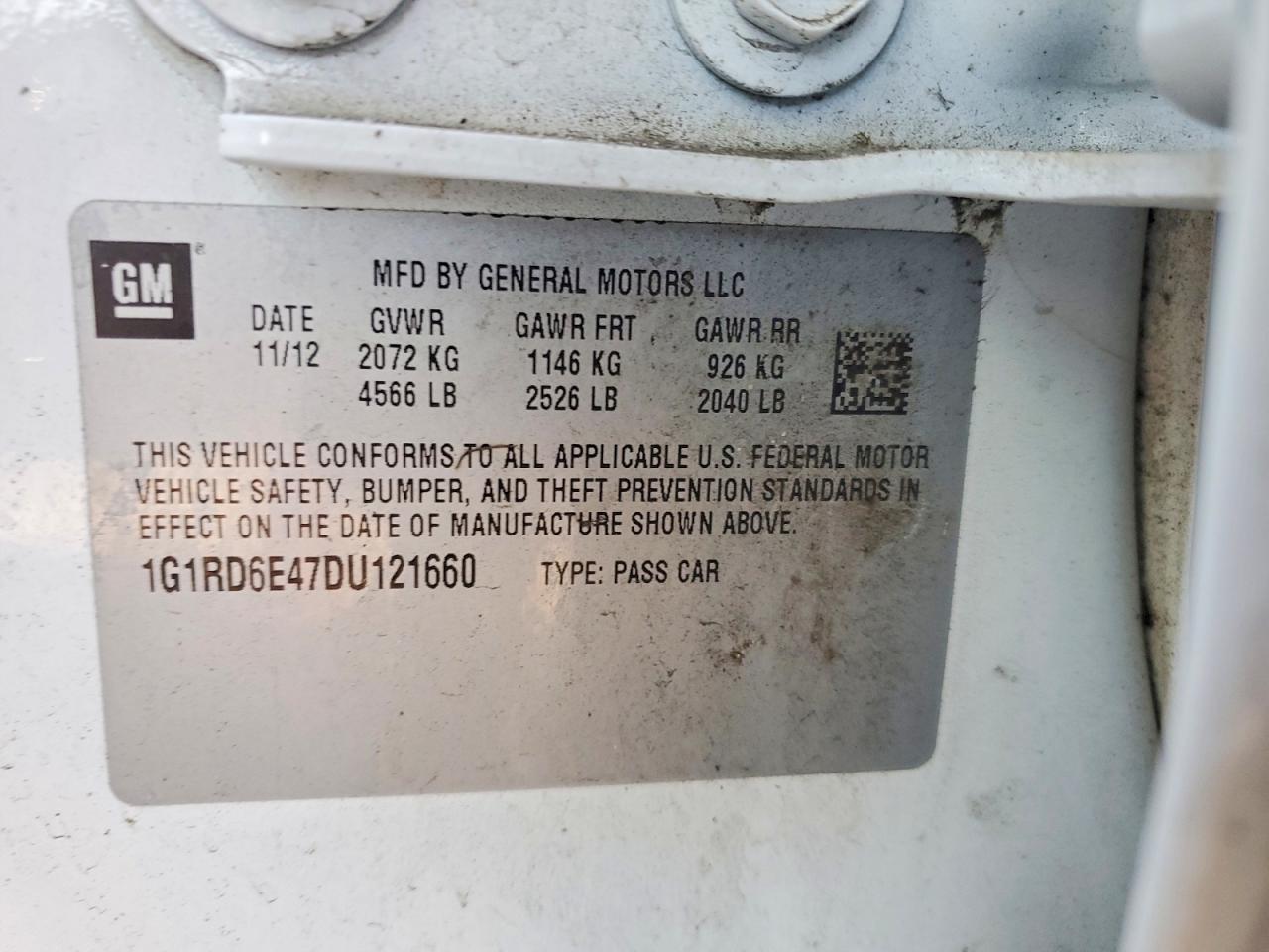 2013 Chevrolet Volt - zdjęcie 12