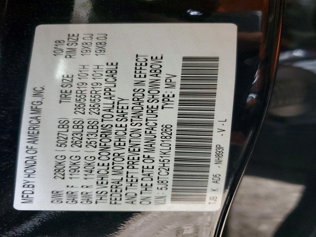 2019 Acura Rdx Technology - zdjęcie 14