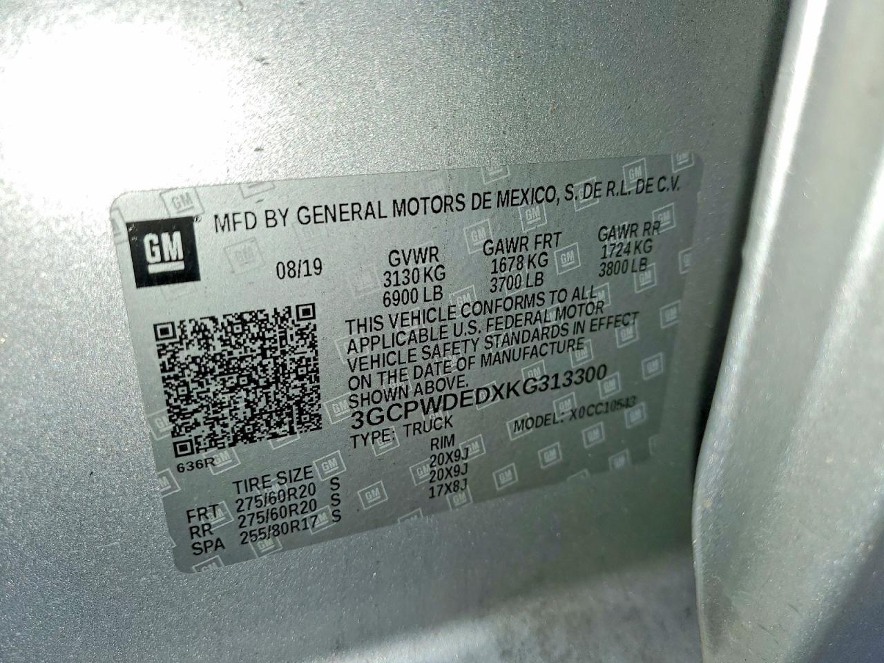 2019 Chevrolet Silverado C1500 Rst - zdjęcie 12