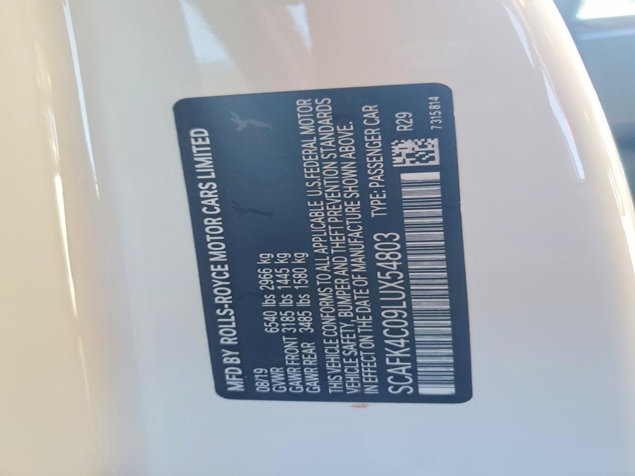 2020 Rolls-Royce Ghost Base - zdjęcie 12