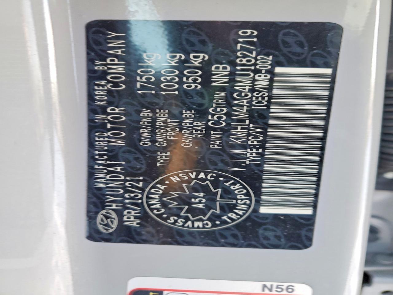 2021 Hyundai Elantra - zdjęcie 12