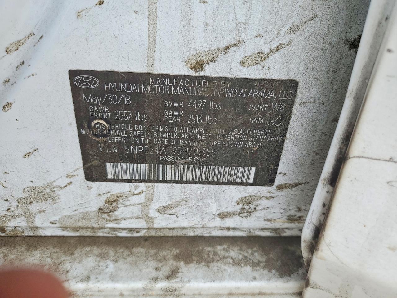 2018 Hyundai Sonata Se - zdjęcie 12