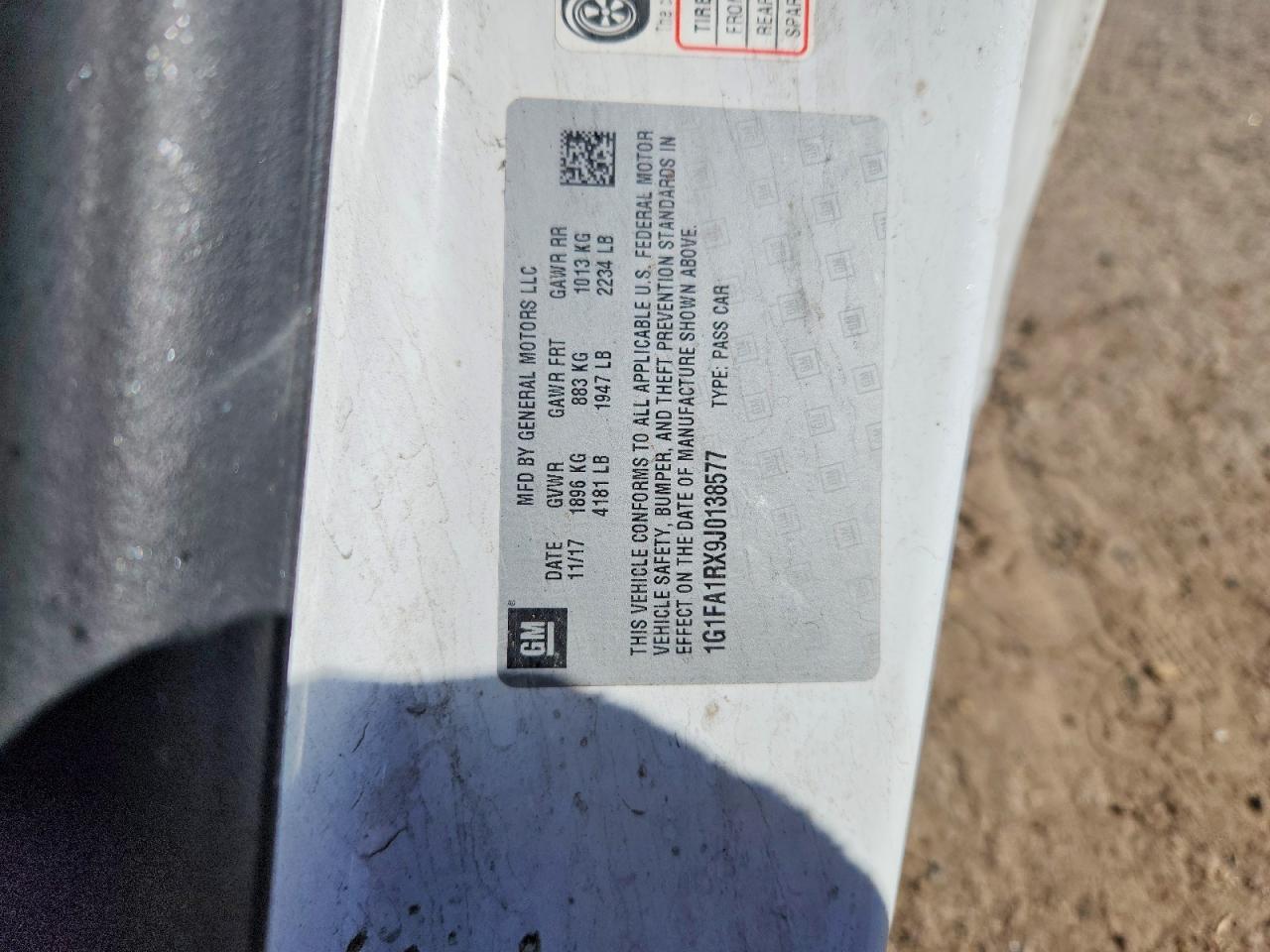 2018 Chevrolet Camaro Ls - zdjęcie 12