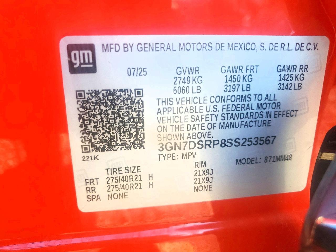 2025 Chevrolet Equinox Rs - zdjęcie 14