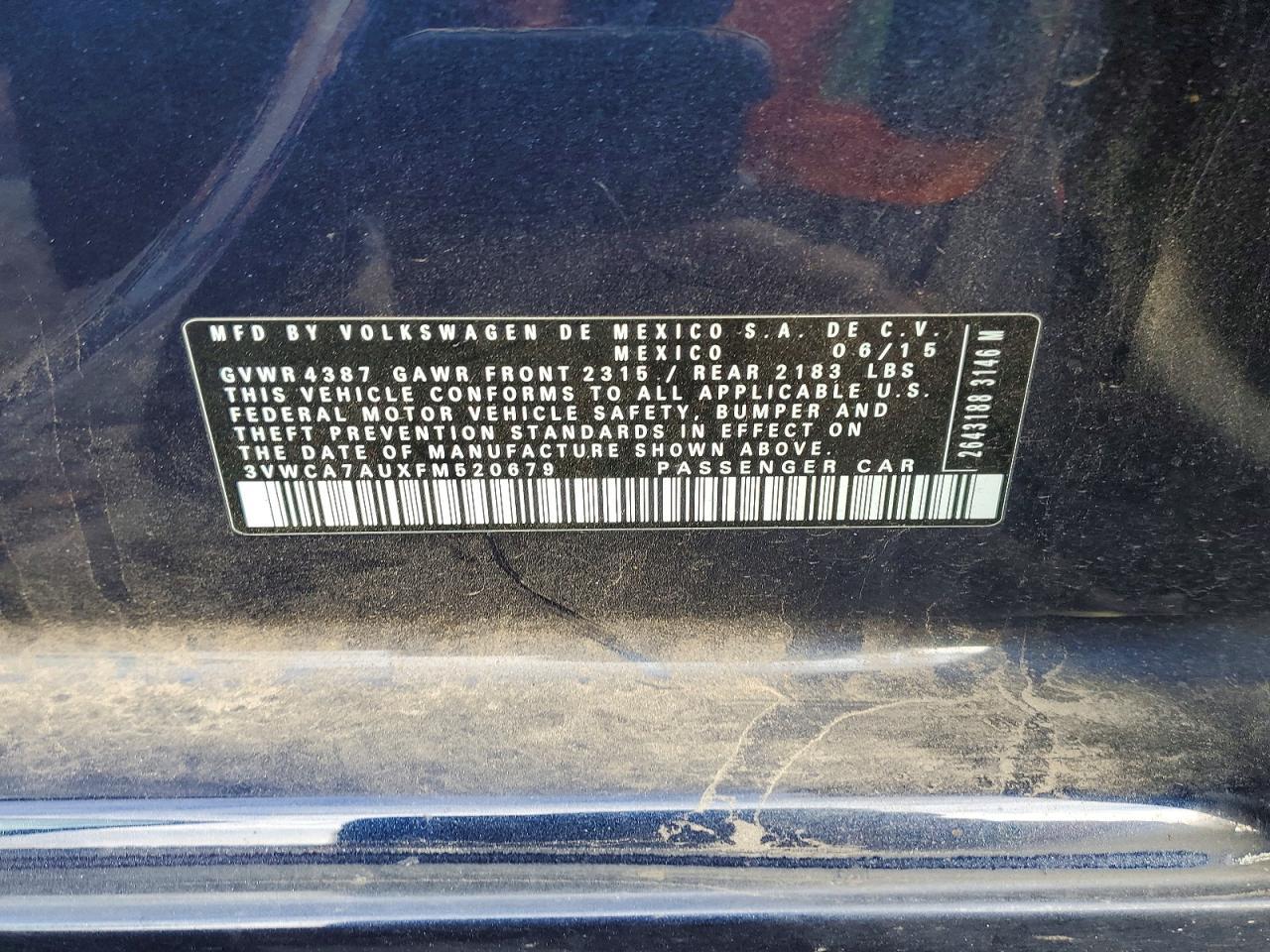 2015 Volkswagen Golf Sportwagen Tdi S - zdjęcie 12