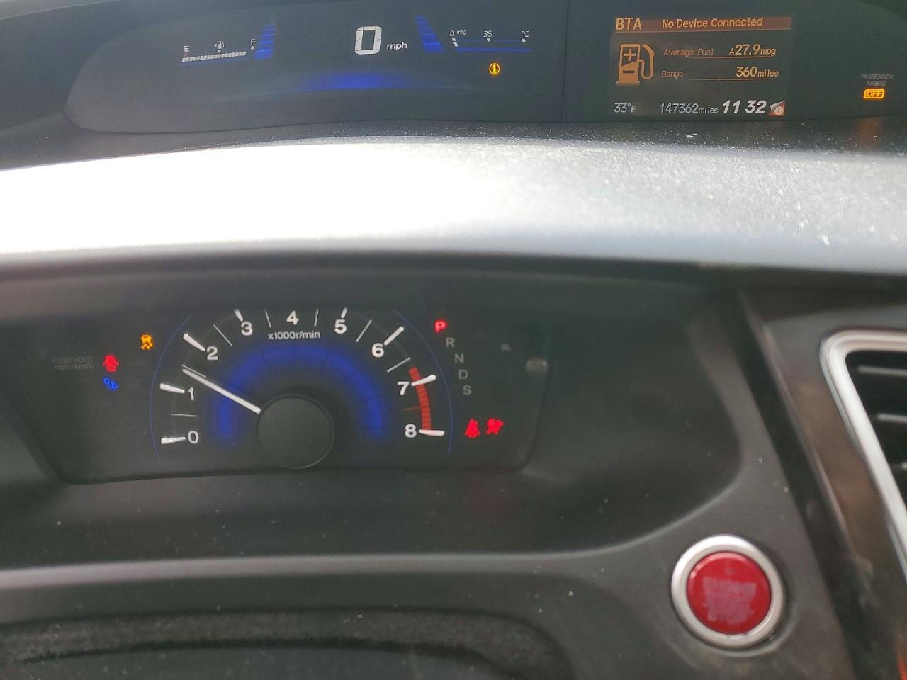 2014 Honda Civic Ex - zdjęcie 9