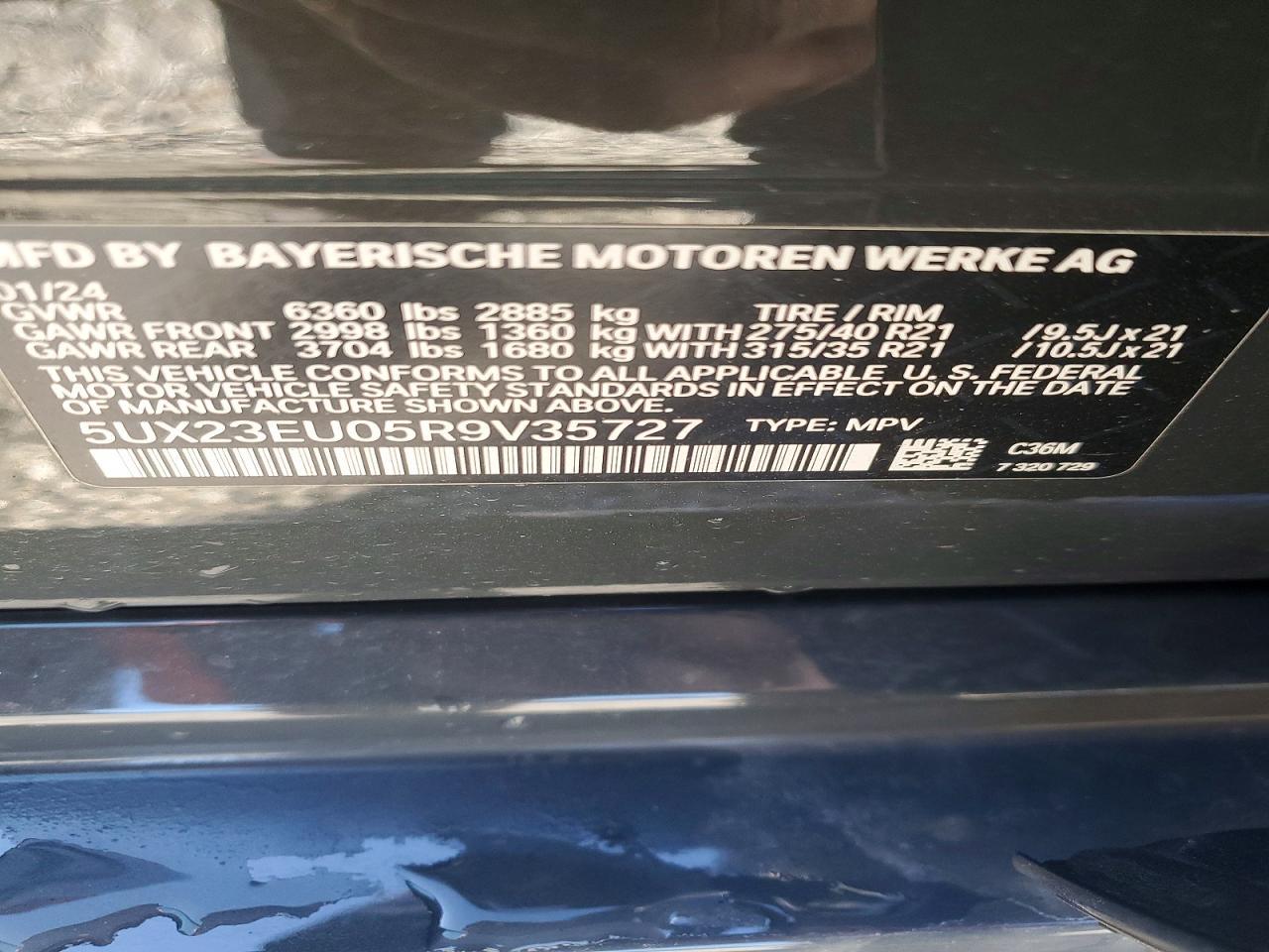 2024 BMW X5 xDrive40I - zdjęcie 12