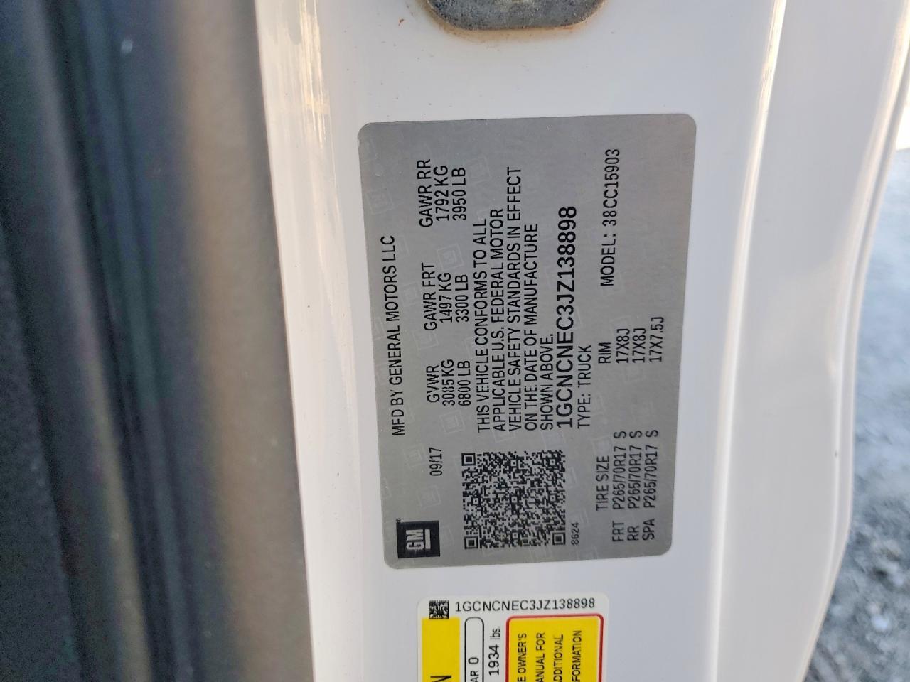 2018 Chevrolet Silverado C1500 - zdjęcie 12