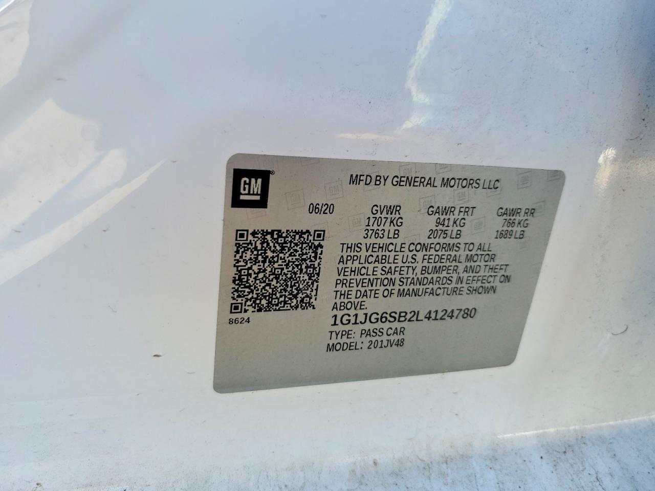 2020 Chevrolet Sonic - zdjęcie 12