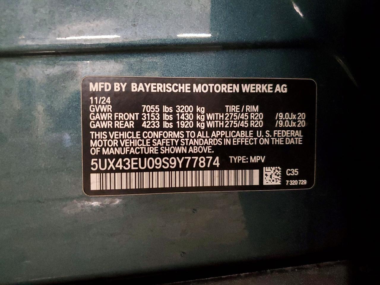 2025 BMW X5 xDrive50E - zdjęcie 13