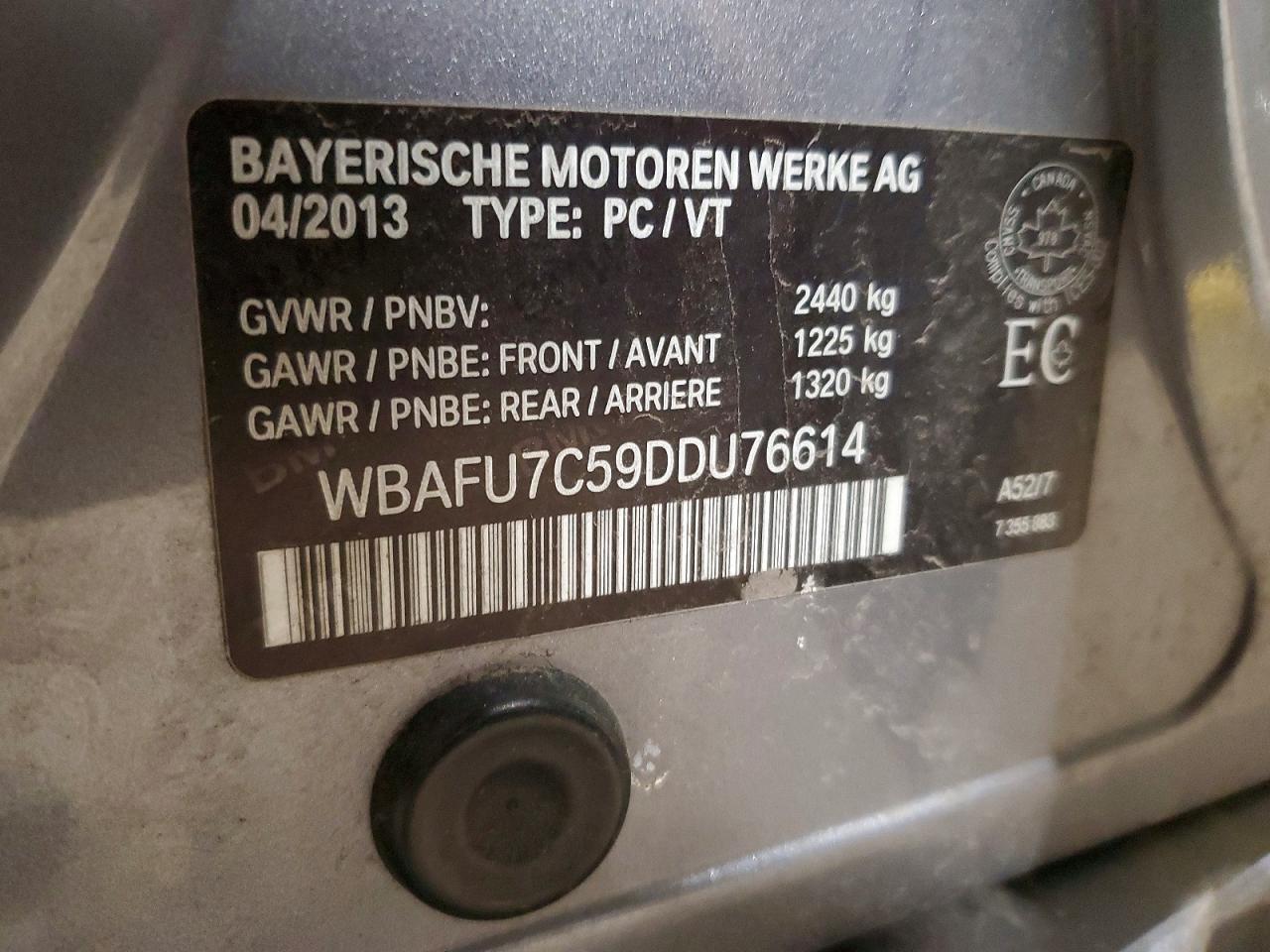 2013 BMW 535 Xi - zdjęcie 12