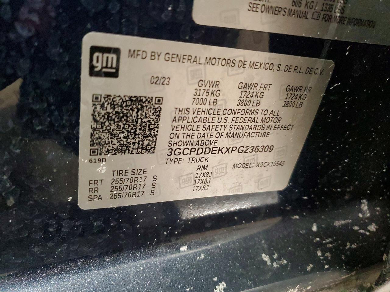 2023 Chevrolet Silverado K1500 Lt - zdjęcie 12