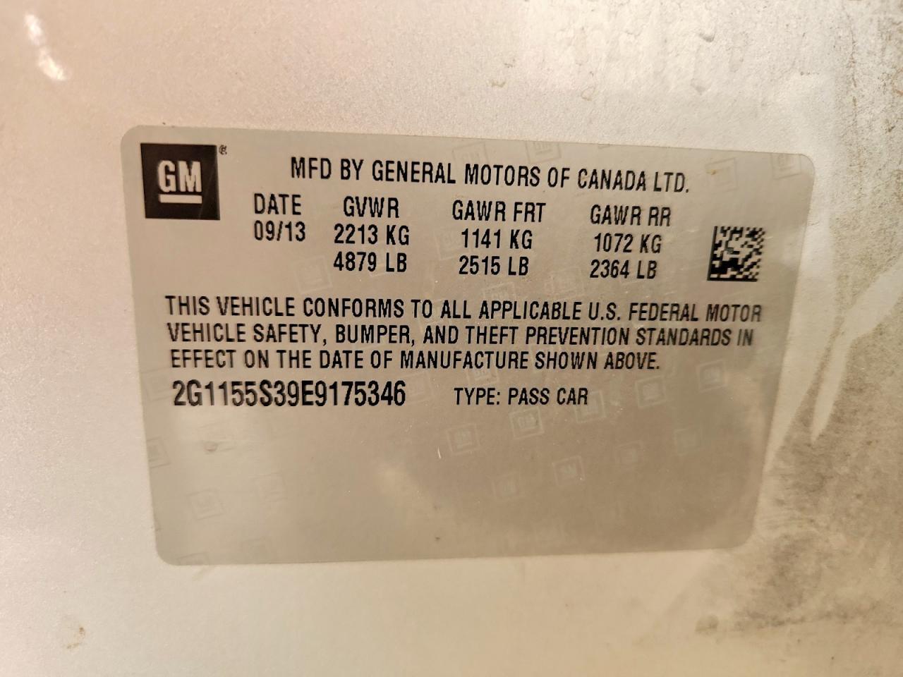 2014 Chevrolet Impala Ltz - zdjęcie 12